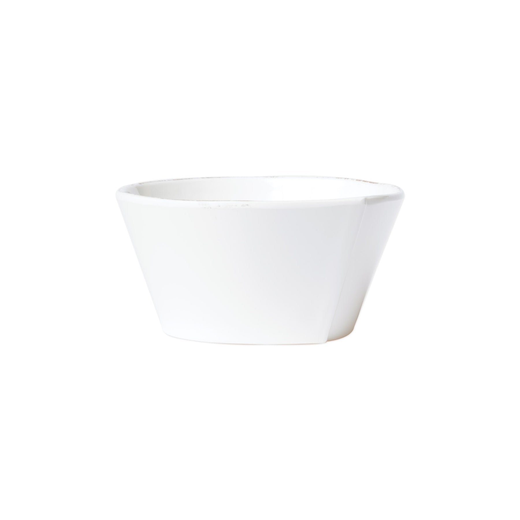 Melamine Lastra White Stacking Cereal Bowl-Nautical Decor and Gifts