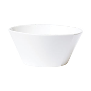 Melamine Lastra White Large Stacking Serving Bowl-Nautical Decor and Gifts