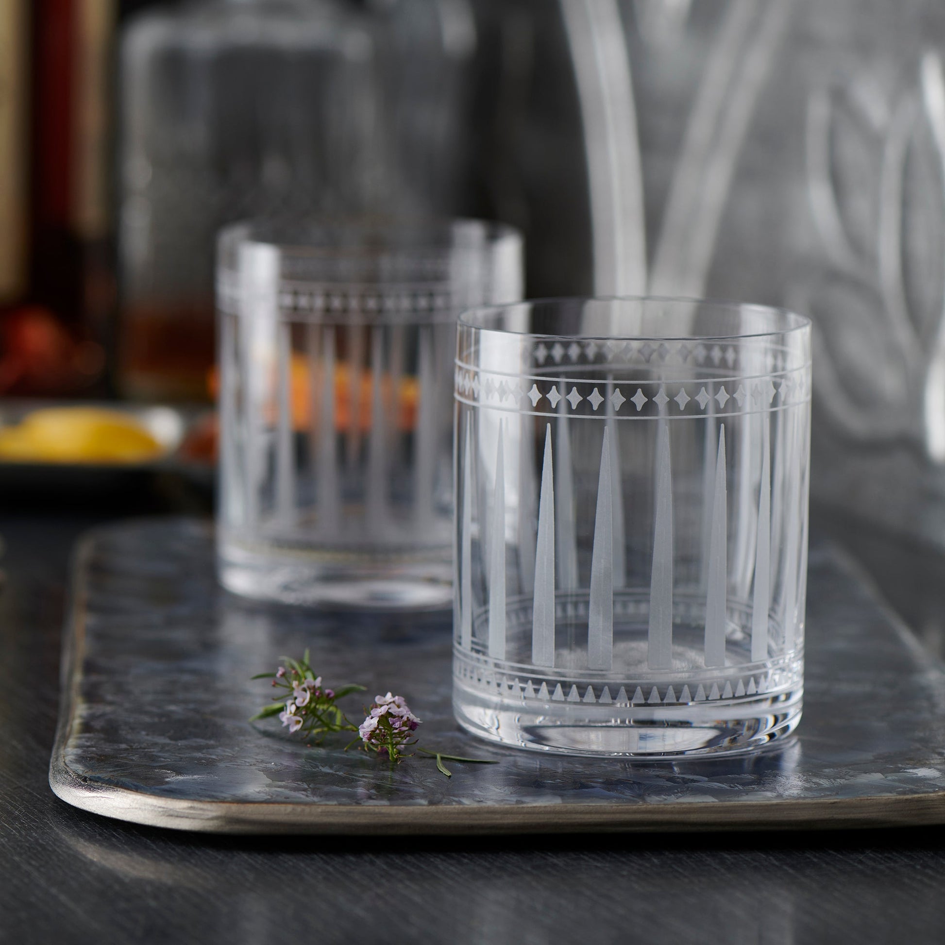 Marrakech Short Drink Glasses - Set of 2-Nautical Decor and Gifts