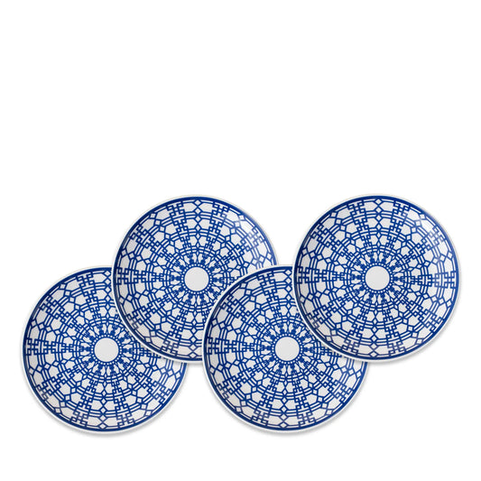 Garden Gate Small Plates, Set of 4-Nautical Decor and Gifts