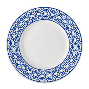Garden Gate Rimmed Dinner Plate - Set of 4-Nautical Decor and Gifts