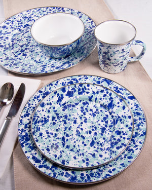 Blue Ocean Chargers - Set of 2-Plate-Nautical Decor and Gifts