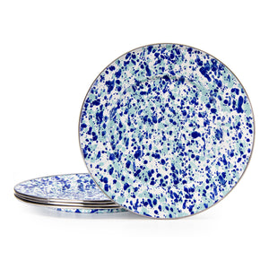 Blue Ocean Dinner Plates - Set of 4-Plate-Nautical Decor and Gifts