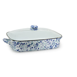 Enamel Roasting Pan-Pot-Nautical Decor and Gifts