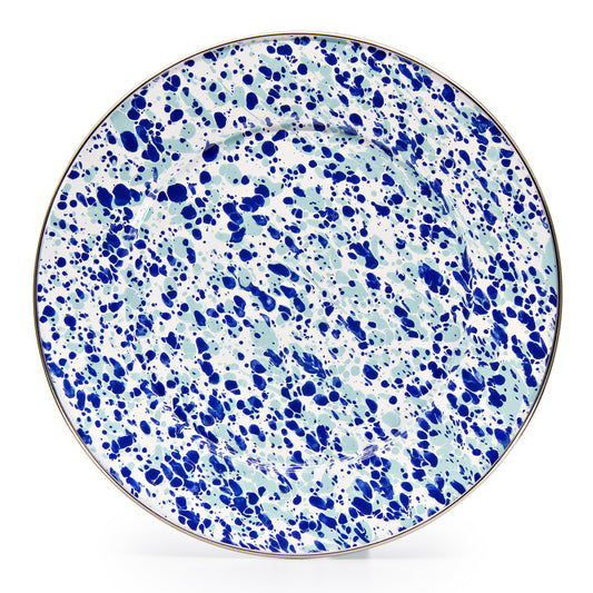 Blue Ocean Chargers - Set of 2-Plate-Nautical Decor and Gifts
