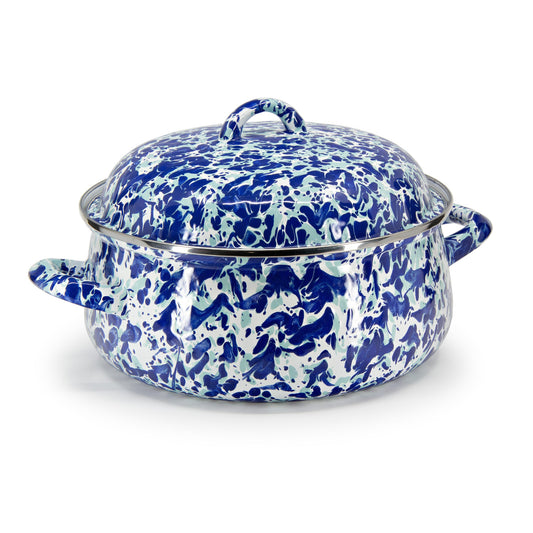 Enamel Dutch Oven-Pot-Nautical Decor and Gifts