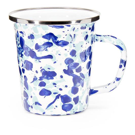 Blue Ocean Latte Mugs - Set of 4-Mug-Nautical Decor and Gifts