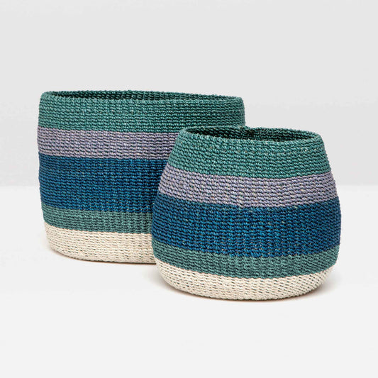 Samal Basket - Set of 2-Nautical Decor and Gifts