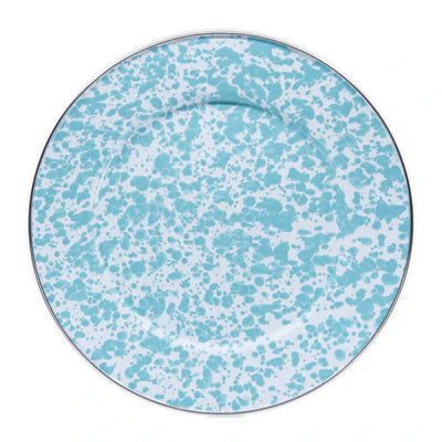 Sea Glass Swirl Dinner Plates - Set of 4-Plate-Nautical Decor and Gifts