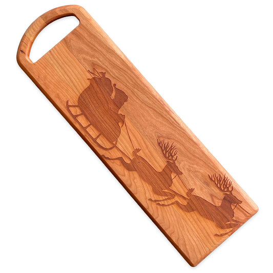 Santa's Sleigh Serving Board-Nautical Decor and Gifts