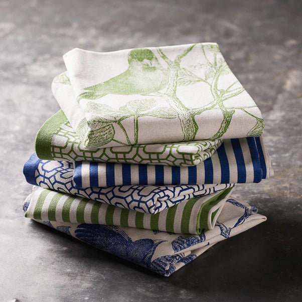 Arbor Birds Dinner Napkins, Set of 4-Nautical Decor and Gifts