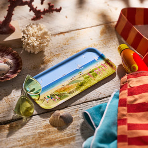 Beach Dunes Small Birchwood Tray-Nautical Decor and Gifts