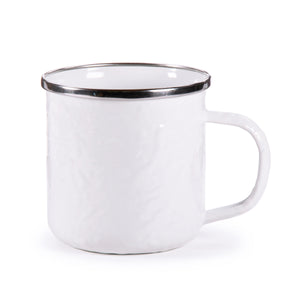 Classic White Mugs - Set of 4-Mug-Nautical Decor and Gifts