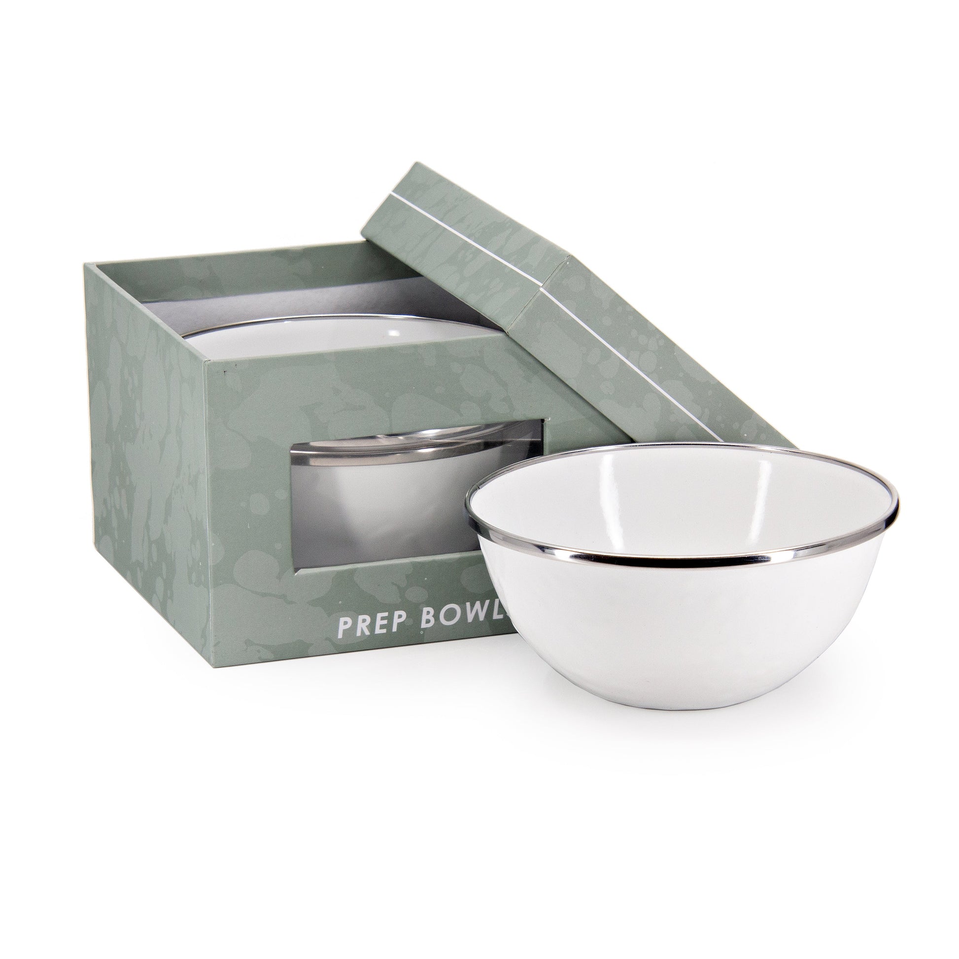 Enamel Prep Bowl Gift Set-Bowls-Nautical Decor and Gifts