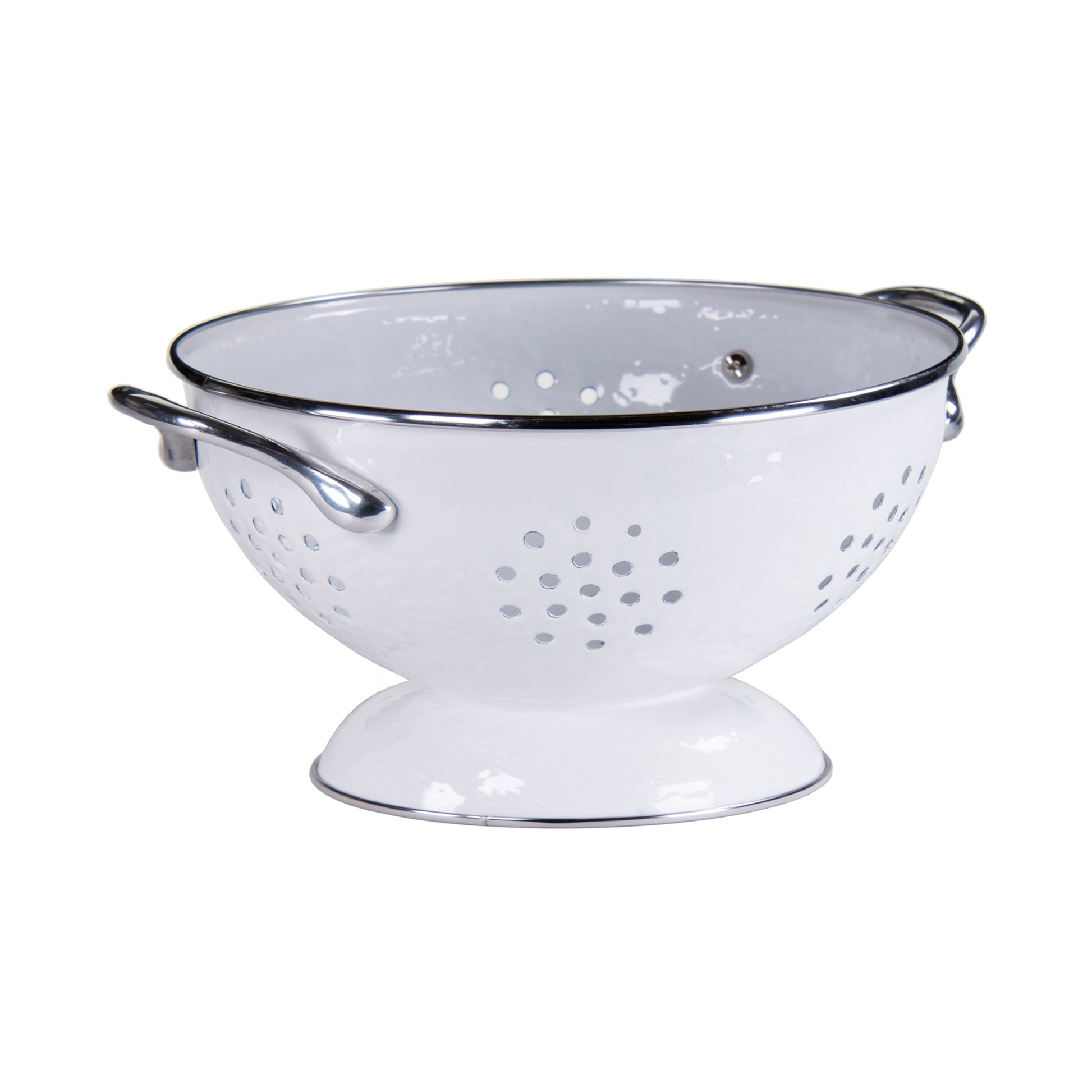 Enamel Colander-Colanders & Strainers-Nautical Decor and Gifts