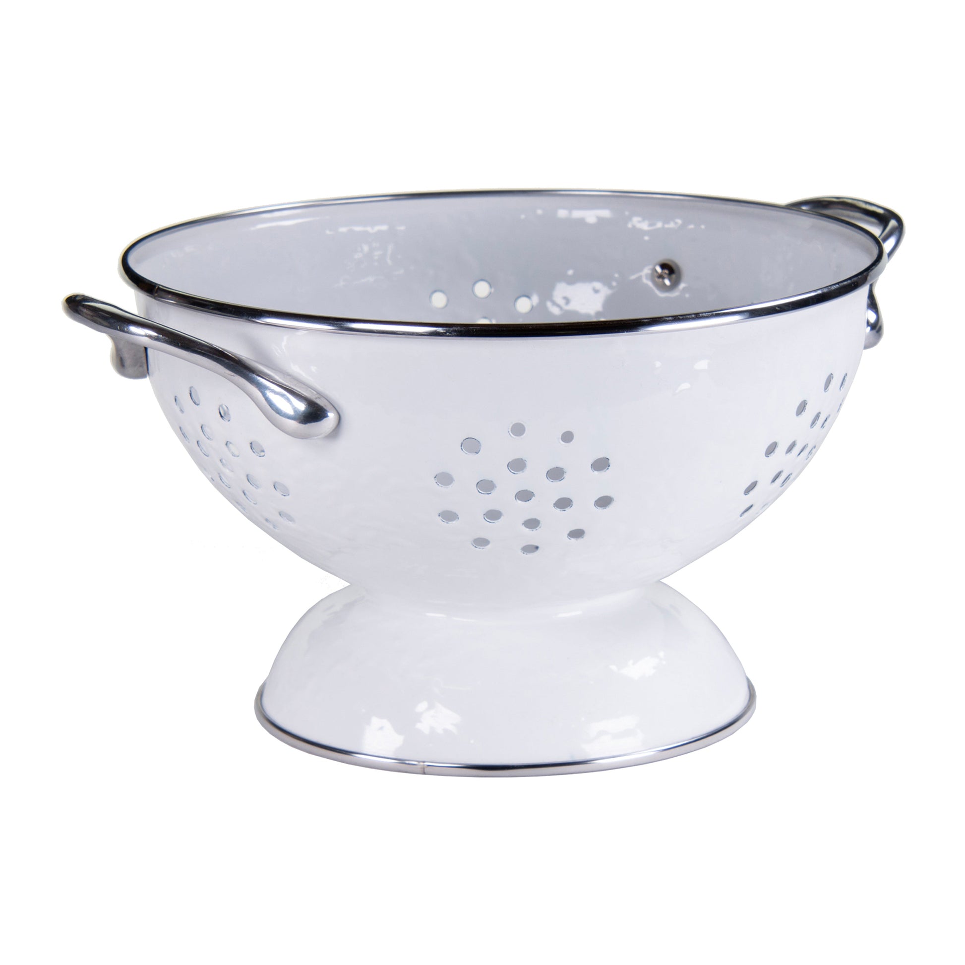 Enamel Colander-Colanders & Strainers-Nautical Decor and Gifts