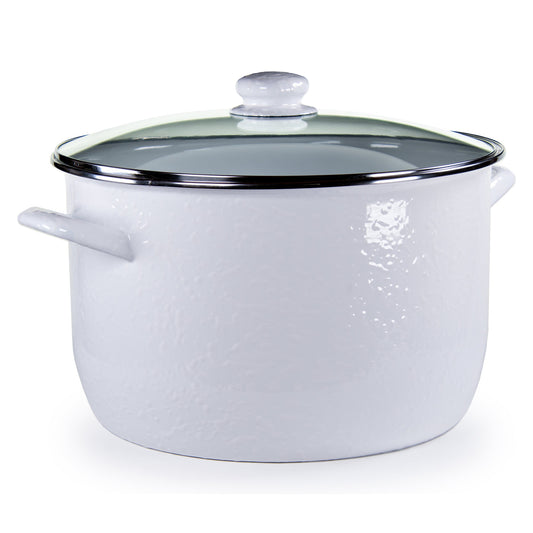 Enamel 18qt Stock Pot-Pot-Nautical Decor and Gifts