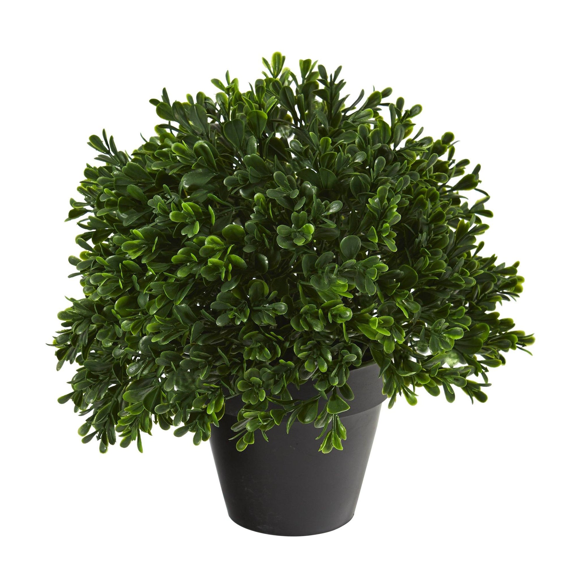 10” Boxwood Topiary Artificial Plant UV Resistant (Indoor/Outdoor)-Faux Plant-Nautical Decor and Gifts