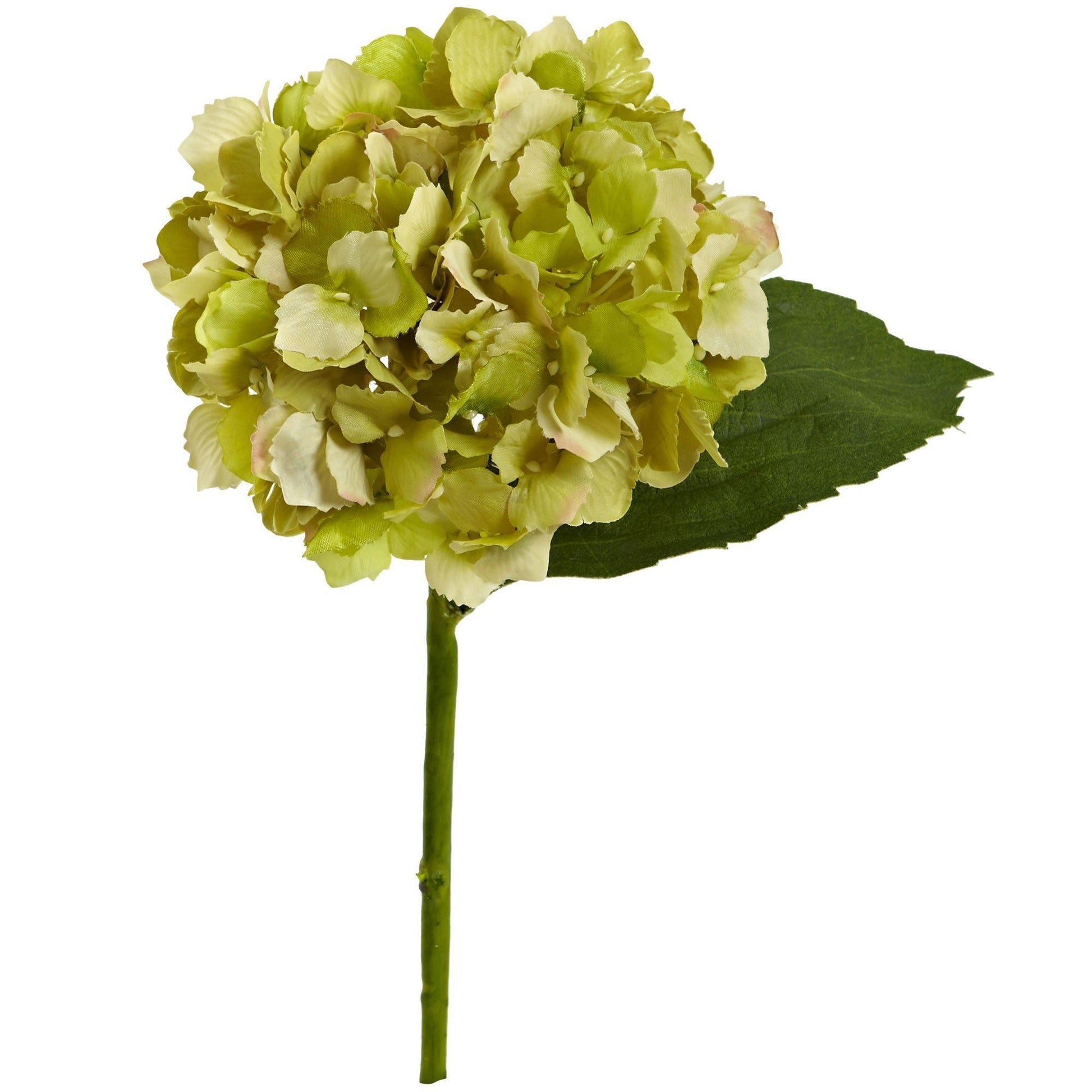 12” Hydrangea Artificial Flower (Set Of 12)-Faux Plant-Nautical Decor and Gifts