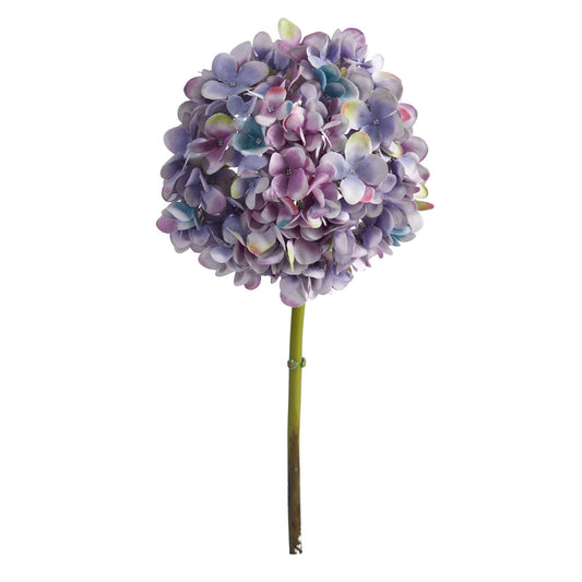 19” Hydrangea Artificial Flower (Set Of 3)-Faux Plant-Nautical Decor and Gifts