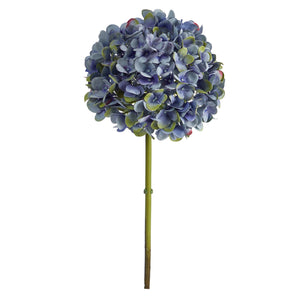 19” Hydrangea Artificial Flower (Set Of 3)-Faux Plant-Nautical Decor and Gifts