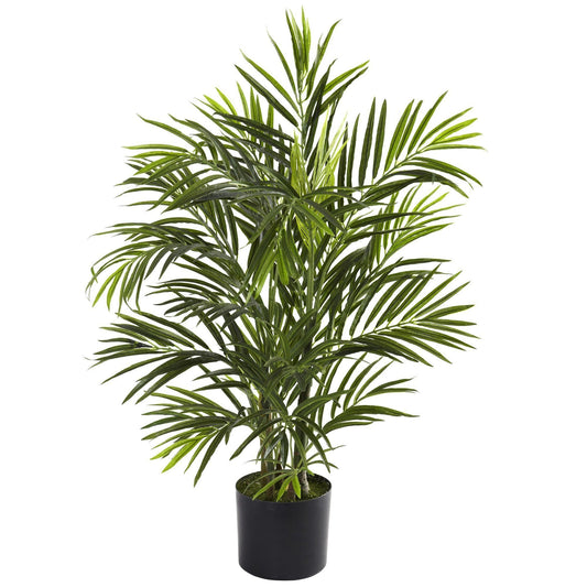 2.5' Areca Palm Tree UV Resistant (Indoor/Outdoor)-Faux Plant-Nautical Decor and Gifts