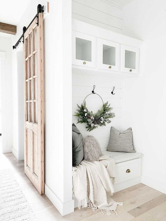 28” Christmas Pine, Eucalyptus, And Berries Metal Circlet Artificial Wreath-Nautical Decor and Gifts