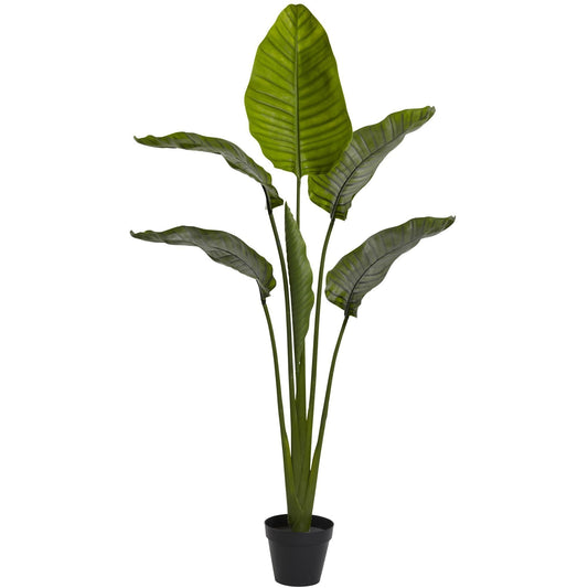 5' Travelers Palm Tree UV Resistant (Indoor/Outdoor)-Faux Plant-Nautical Decor and Gifts