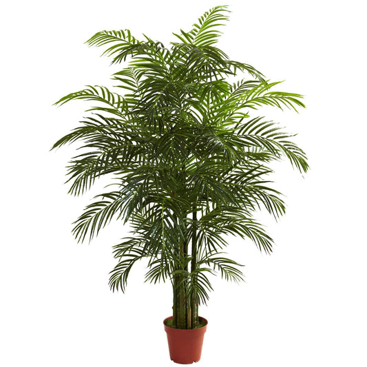 6.5' Areca Palm UV Resistant (Indoor/Outdoor)-Faux Plant-Nautical Decor and Gifts