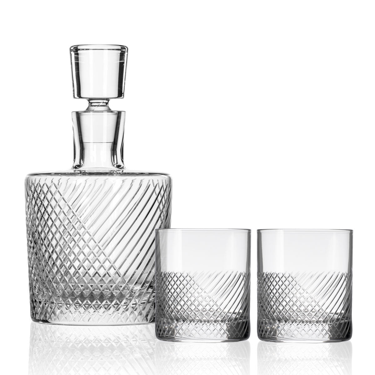 Bourbon Street Decanter 3 Piece Set-Nautical Decor and Gifts