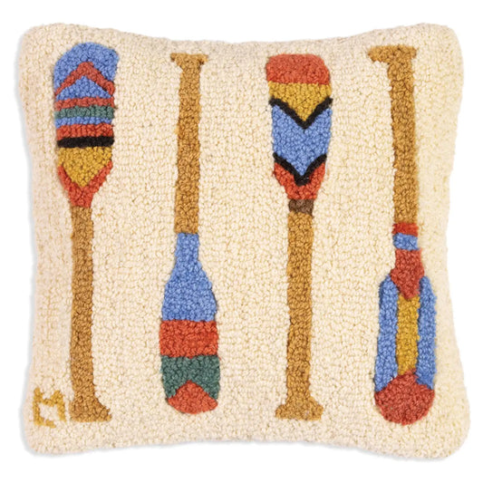 Colored Paddles Pillow-Pillow-Nautical Decor and Gifts