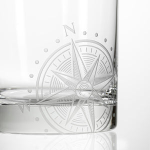Compass Star Tumbler - 10oz-Nautical Decor and Gifts