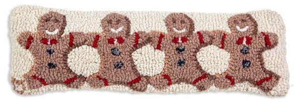 Gingerbread Men-Pillow-Nautical Decor and Gifts