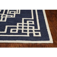 Gramercy Navy/Ivory Maysville Area Rug-Rugs-Nautical Decor and Gifts