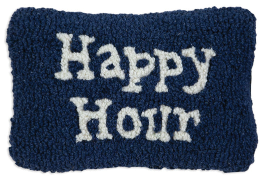 Happy Hour Blue-Pillow-Nautical Decor and Gifts