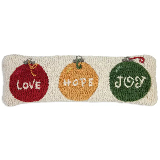 Christmas Ornaments Pillow-Nautical Decor and Gifts