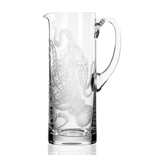 Octopus Tall Pitcher-Nautical Decor and Gifts