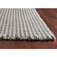 Maui Ivory/Grey Houndstooth Area Rug-Rugs-Nautical Decor and Gifts