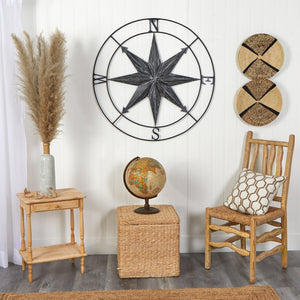 Nautical Metal Compass Wall Art Decor-wall art-Nautical Decor and Gifts