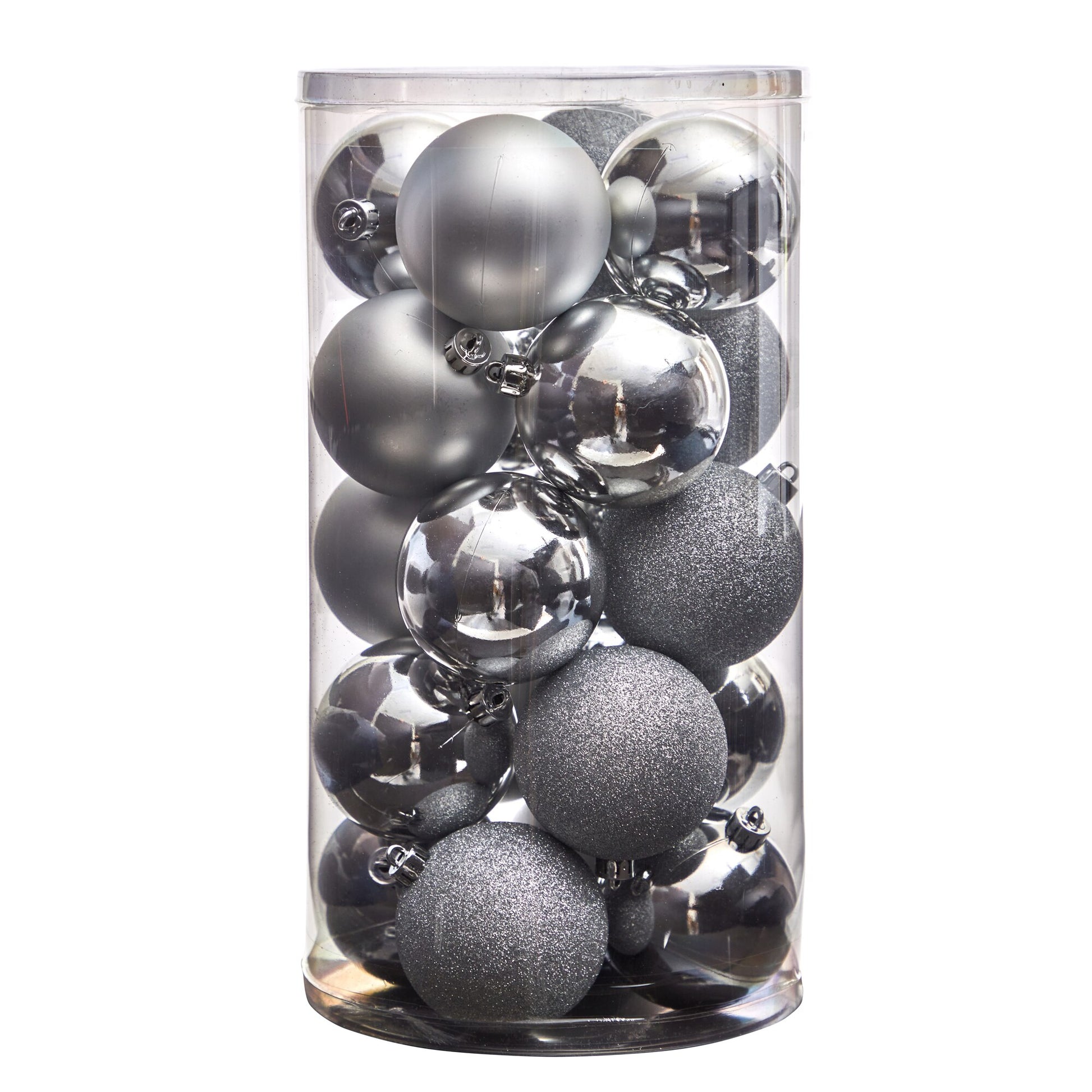 Holiday Christmas 20 Count 3” Shatterproof Ornament Set with Re-Useable Storage Container-Nautical Decor and Gifts