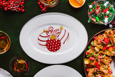 Ornament Oval Platter-Tray-Nautical Decor and Gifts