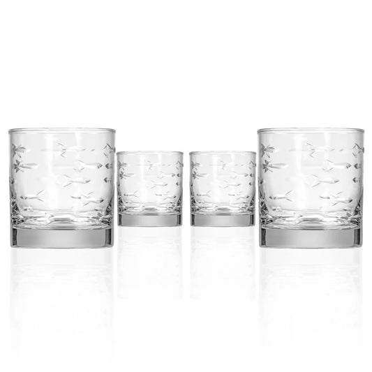 School of Fish Tumbler - 10oz-Nautical Decor and Gifts
