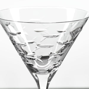 School of Fish Martini - 10oz-Nautical Decor and Gifts