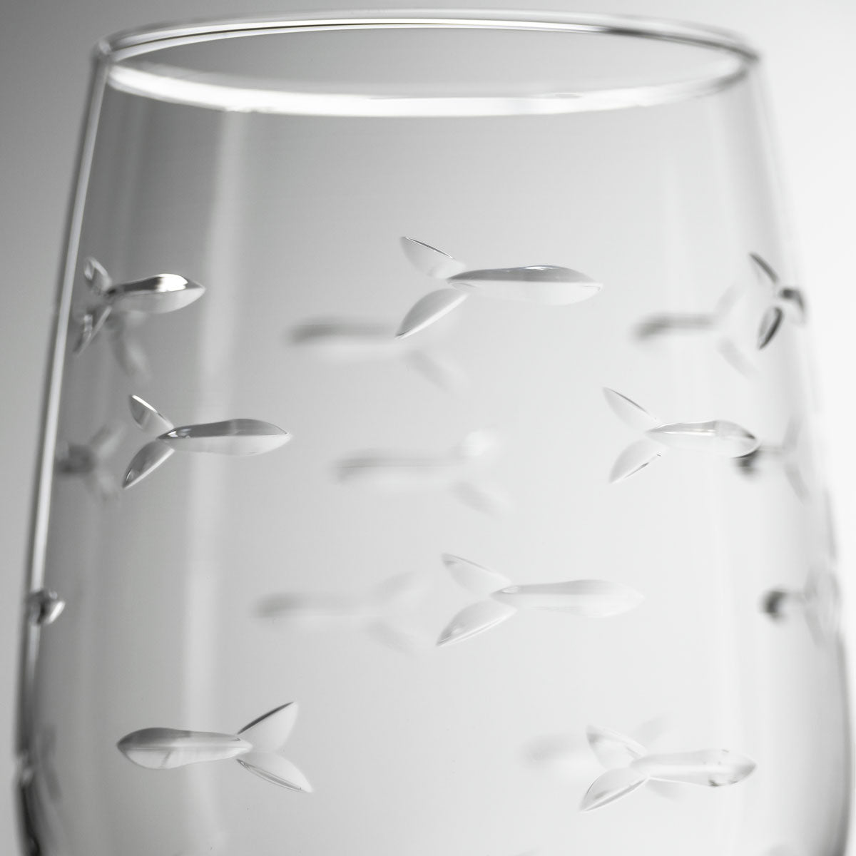 School of Fish Stemless - 17oz-Nautical Decor and Gifts