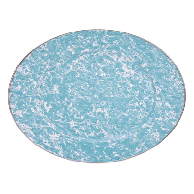 Sea Glass Oval Platter-Tray-Nautical Decor and Gifts