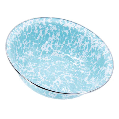 Sea Glass Swirl Serving Bowl-Serveware-Nautical Decor and Gifts