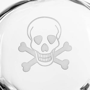 Skull and Crossbones Whiskey Decanter-Nautical Decor and Gifts