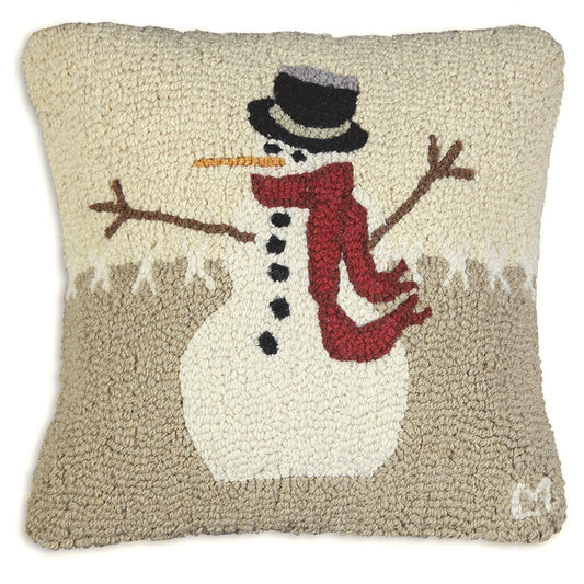 Snowman in Stitches-Pillow-Nautical Decor and Gifts