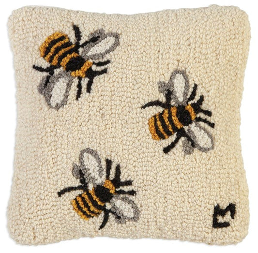 Three Bees-Pillow-Nautical Decor and Gifts