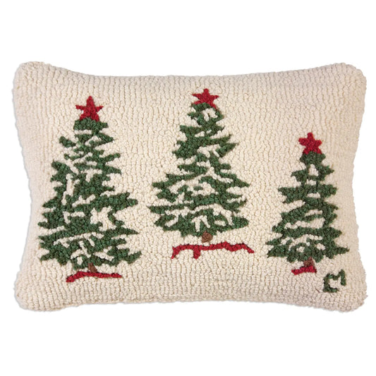 Trees On White-Pillow-Nautical Decor and Gifts